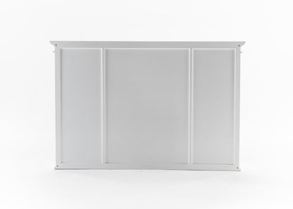 Buffet Hutch Unit with 4 Glass Doors