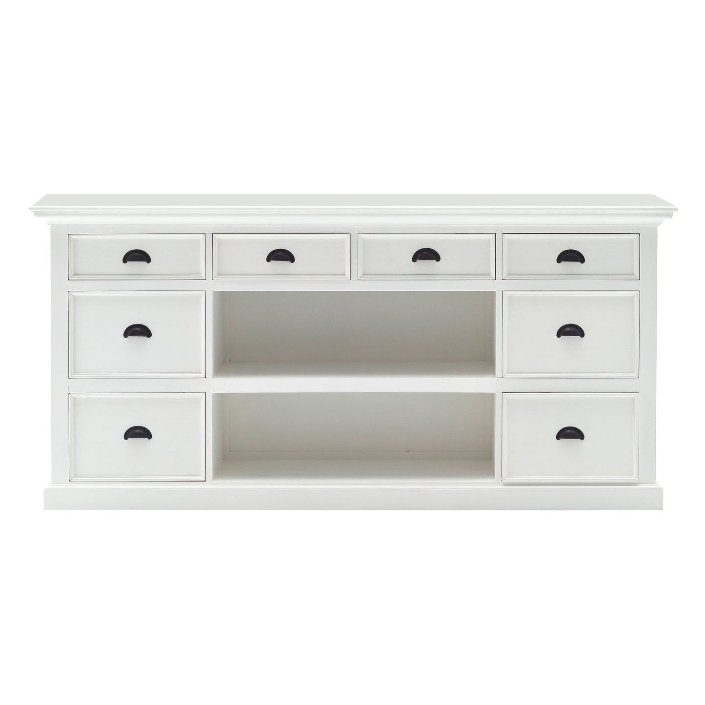 Library Hutch with Basket Set