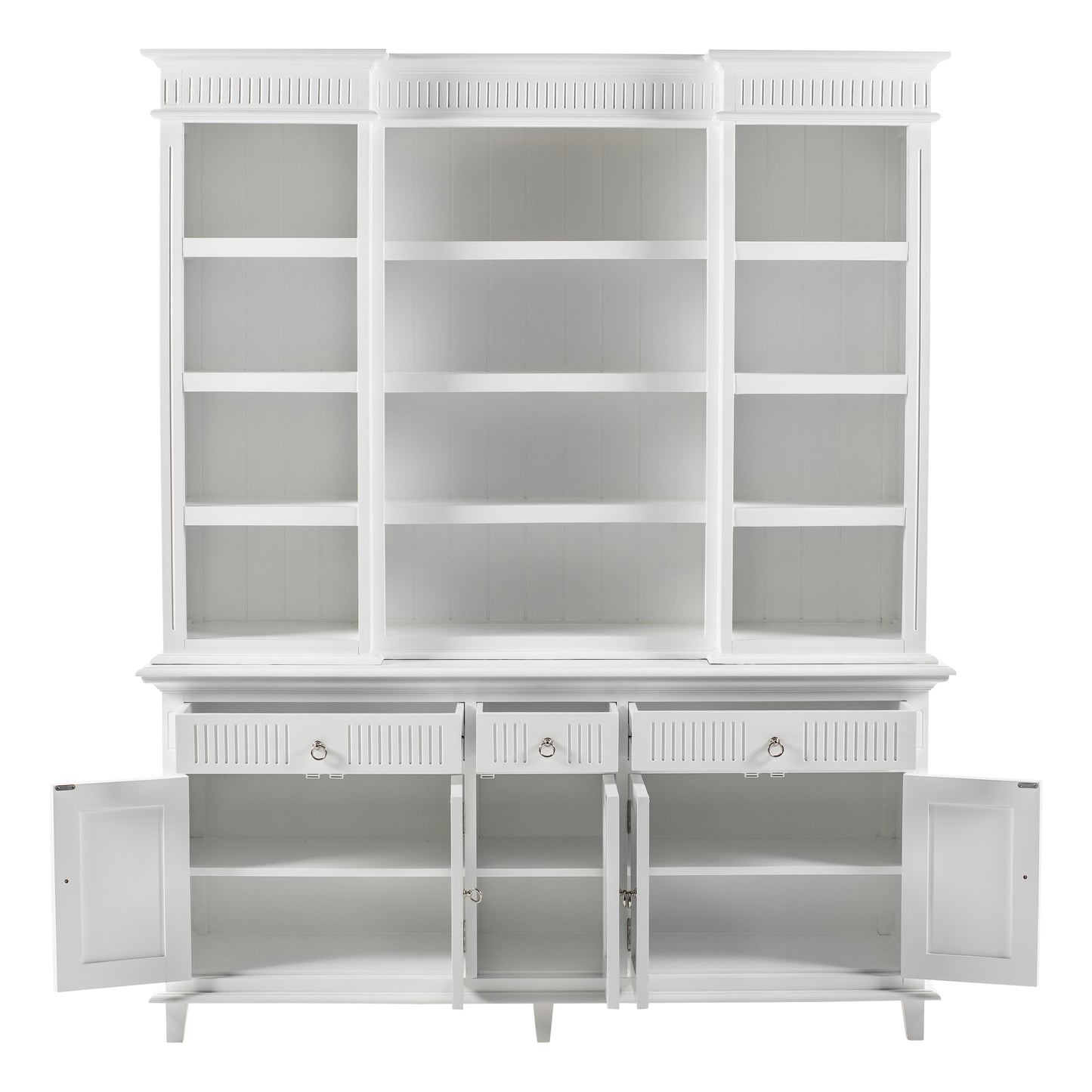 Hutch Cabinet with 5 Doors 3 Drawers