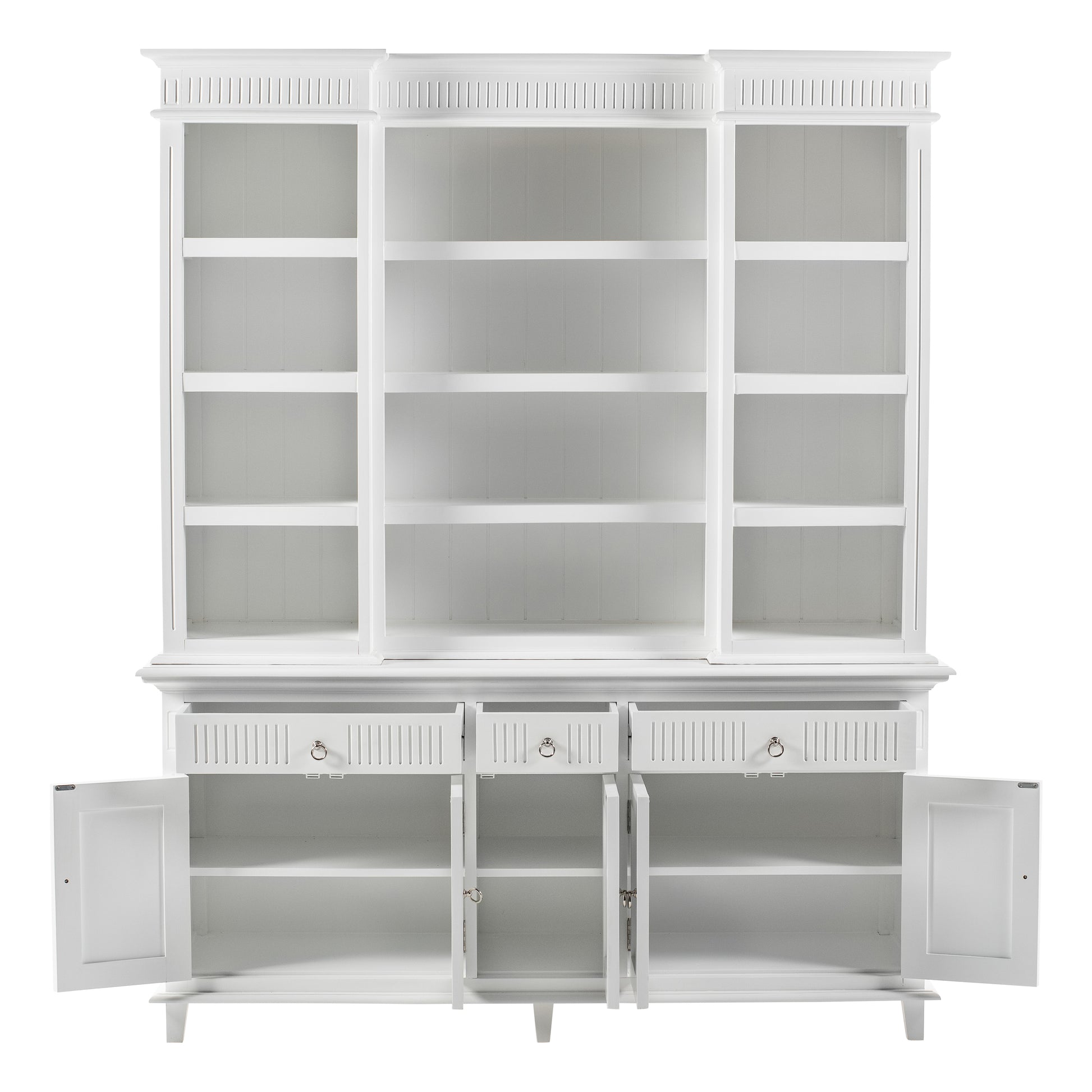 Hutch Cabinet with 5 Doors 3 Drawers