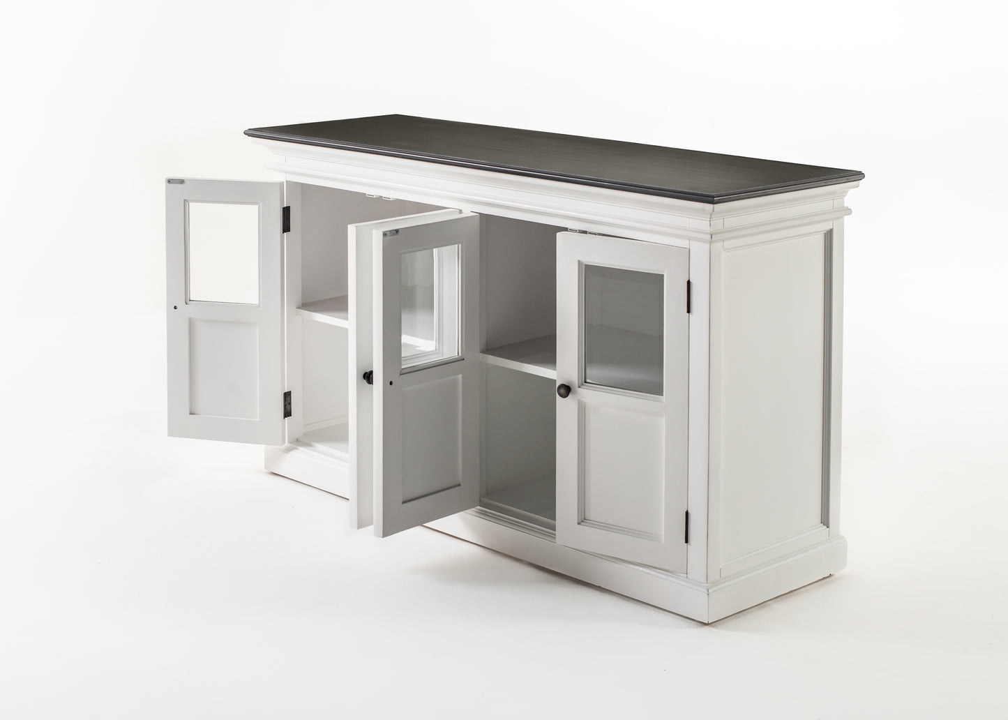 Buffet with 4 Glass Doors