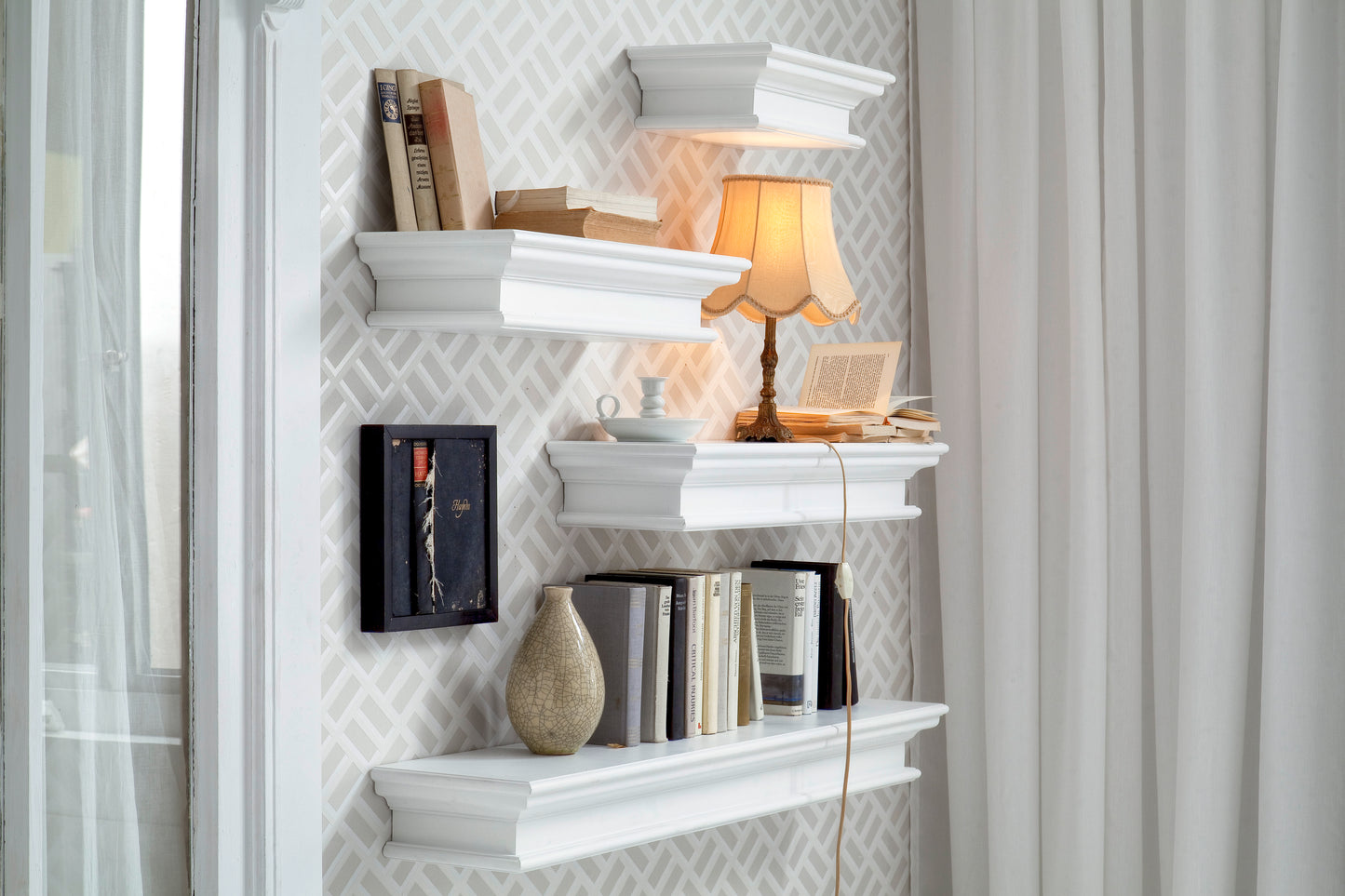 Floating Wall Shelf, Medium