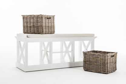 Bench & Basket Set