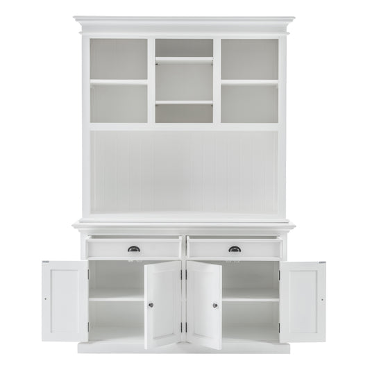 Buffet Hutch Unit with 2 Adjustable Shelves