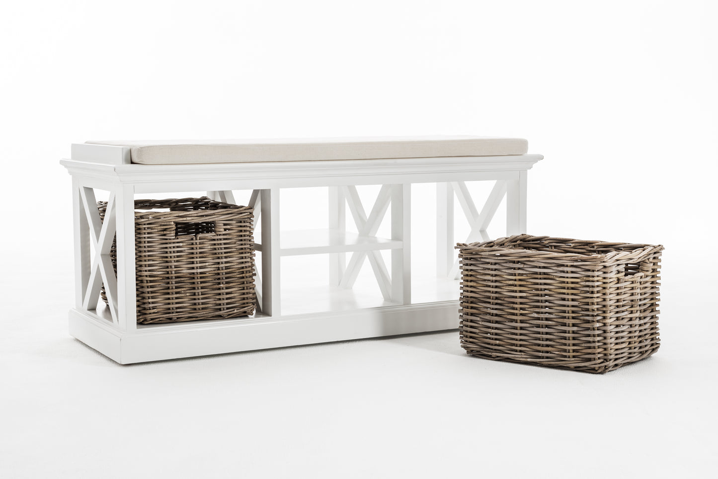 Bench & Basket Set