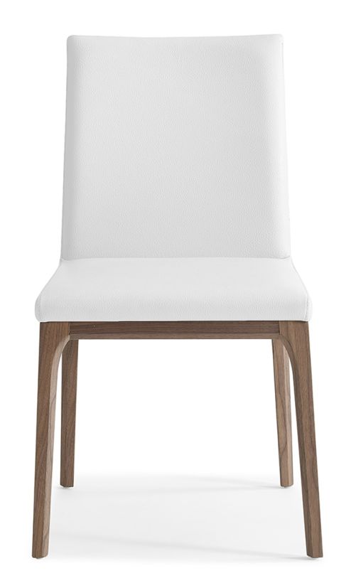 Stella Walnut and White Dining Chair WLT/WHT
